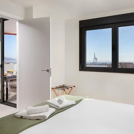 Floor Sea View & Terrace In Malaga! Apartment *